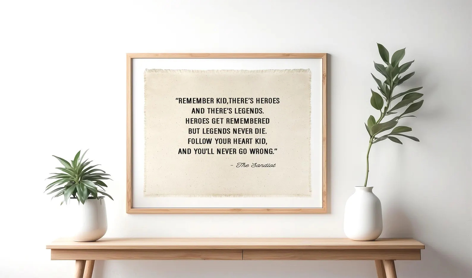 Sandlot Quote Canvas Banner, Baseball Bedroom Decor | Etsy (Global)