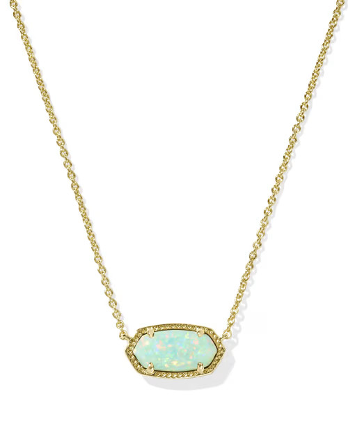 Elisa Gold Short Pendant Necklace | Kendra Scott