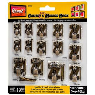 10-100 lb. Gallery Picture Hooks Value Pack | The Home Depot