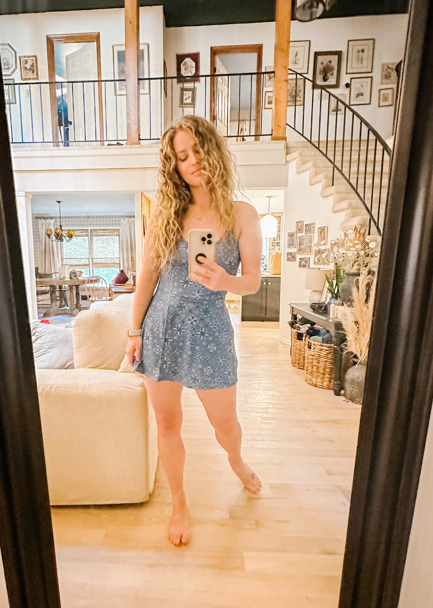 Perfect mom summer dress wearing on repeat. Runs true to size. Bonus: you don’t have to wear a bra!! 

#LTKFindsUnder50 #LTKSummerSales #LTKSeasonal