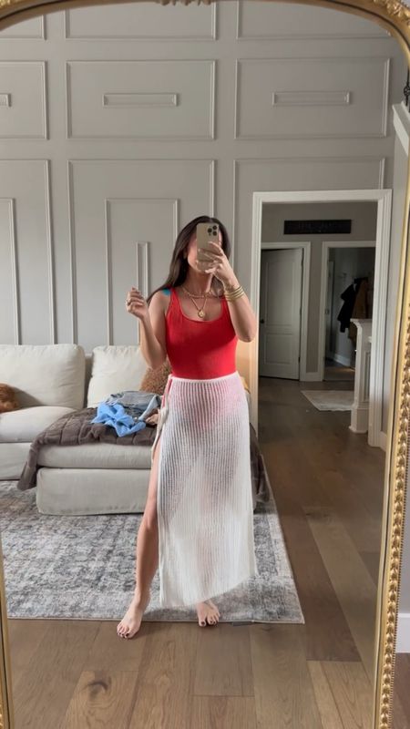 Full coverage red one piece! Wearing a medium and it fits TTS Z

SWIM 
BATHINGSUIT 
Spring break 
Vacation outfit 
Resort wear 
Spring outfit 
Spring sale 

#LTKSpringSale #LTKstyletip #LTKswim