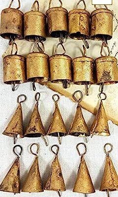 Handmade Metal Vintage Bells 2" H (Set of 20 Pieces) | Amazon (US)