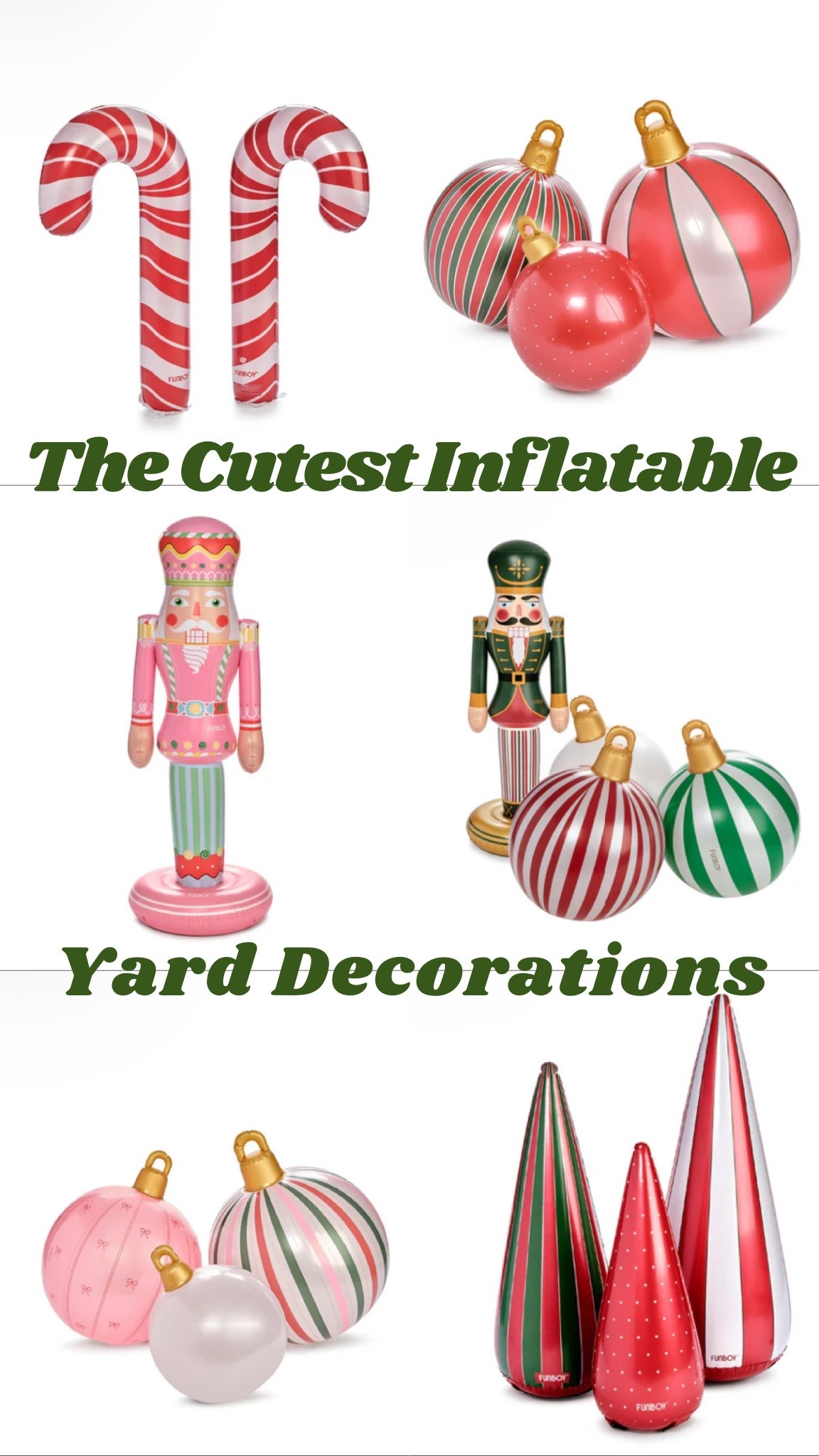 The cutest Christmas blow ups for your yard!!! So fun and festive without a tacky vibe  

#LTKHoliday #LTKSeasonal #LTKHome