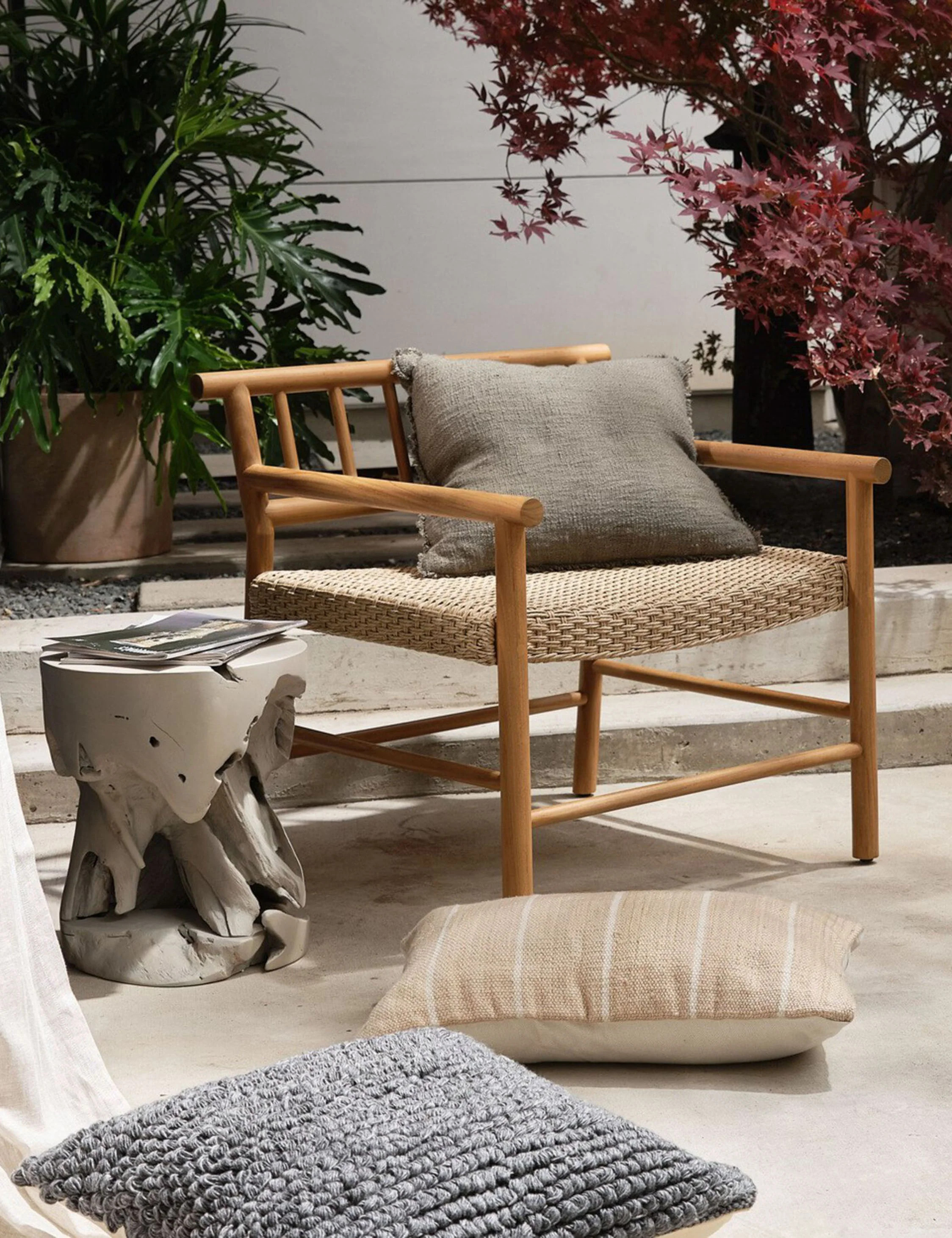 Hardy Indoor / Outdoor Stool | Lulu and Georgia 