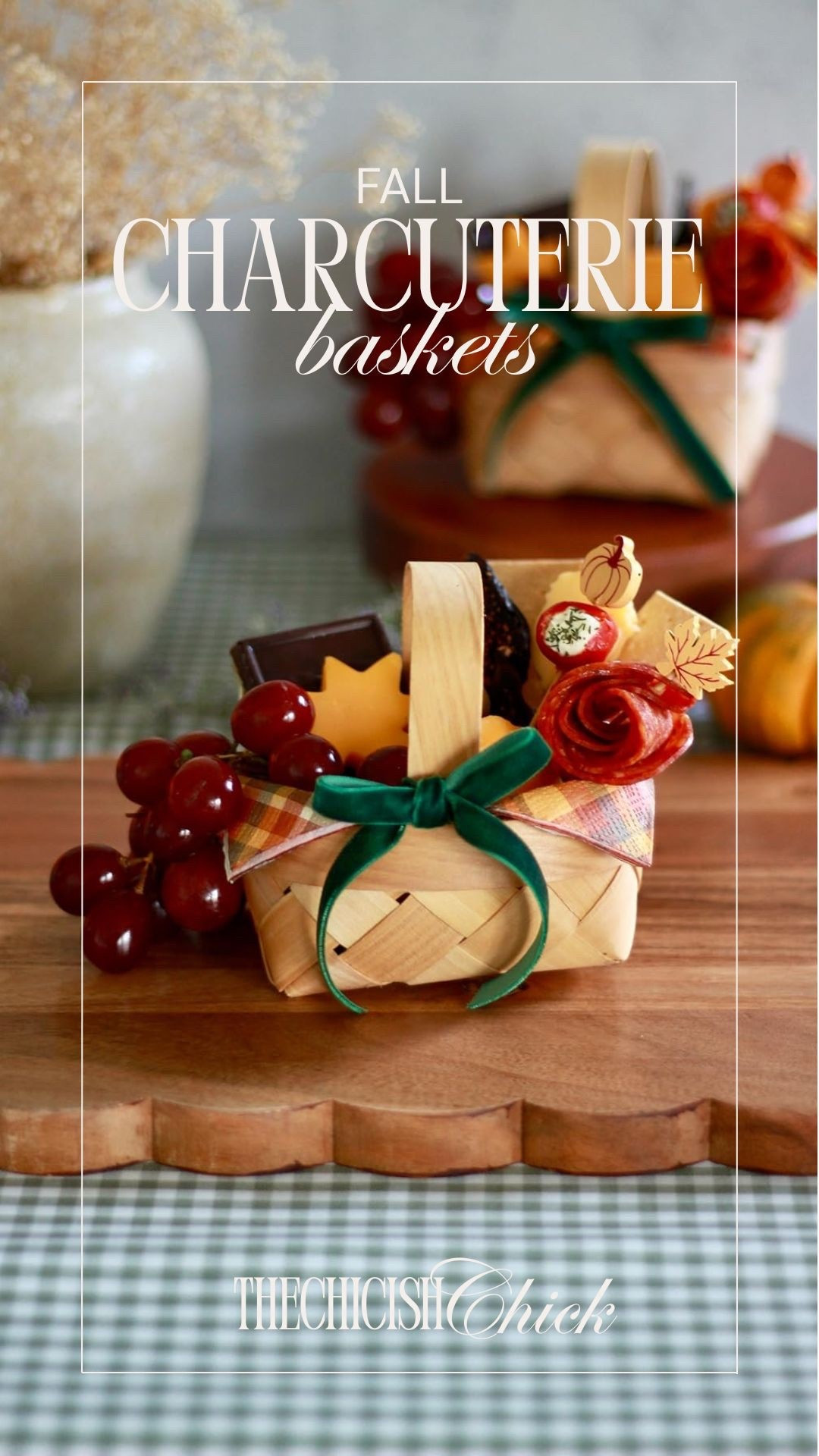 Fall charcuterie baskets. These are such a cute appetizer idea and can be used all year long. 

#LTKHoliday #LTKHome #LTKSeasonal