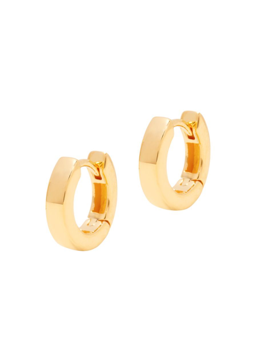 Abigale 14K-Yellow-Gold Vermeil 2-Pair Hoop Earring Set | Saks Fifth Avenue