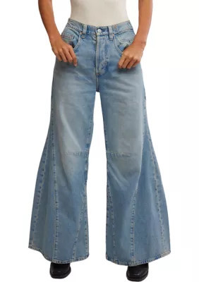 Free People We the Free Eden High Slouchy Jeans, 29 | Belk