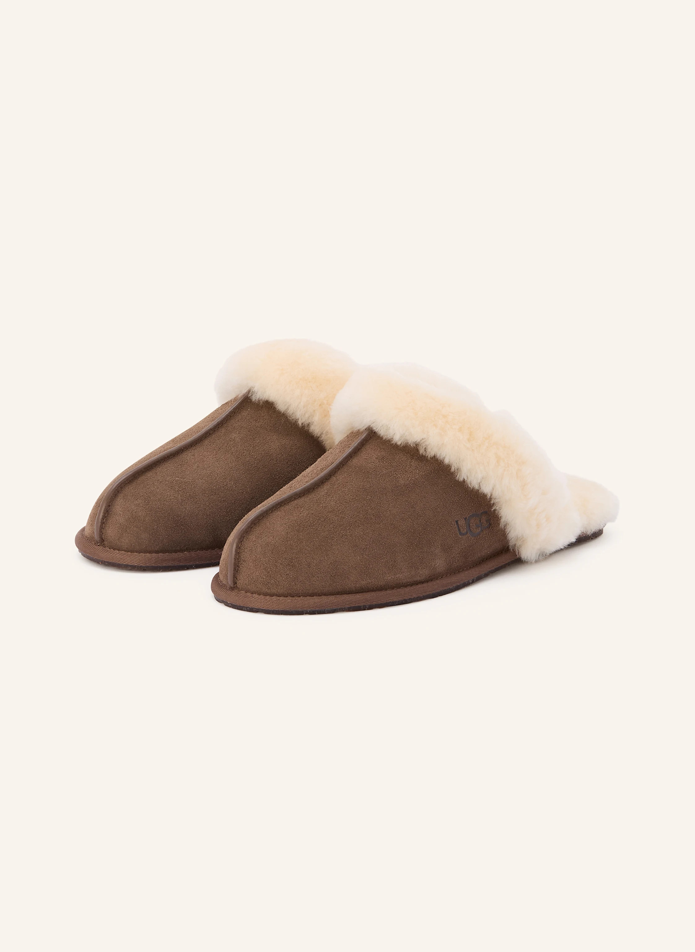 UGG Hausschuhe SCUFFETTE II gefüttert in cognac / ecru | Breuninger (DACH)
