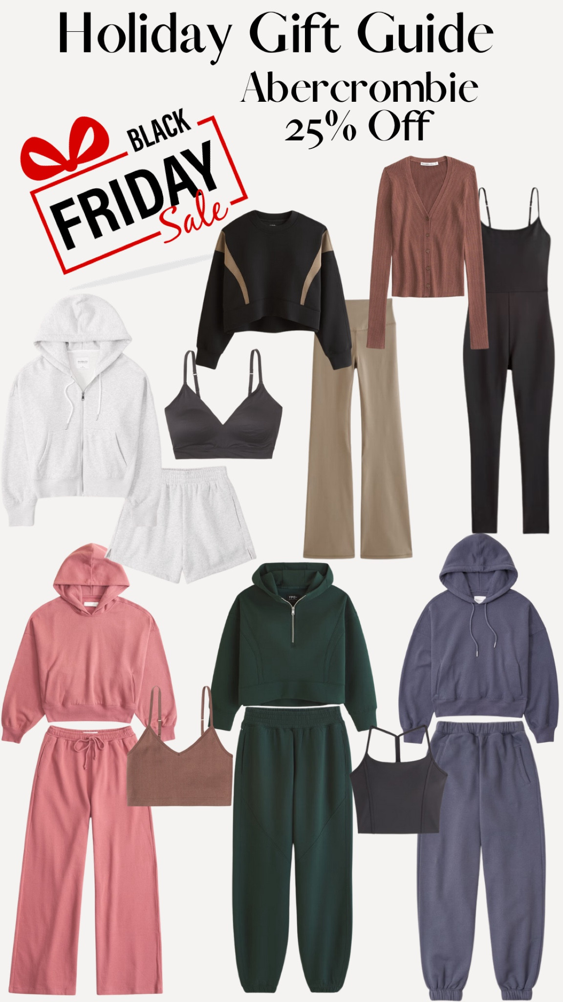 Abercrombie Black Friday Sale
Holiday Gift Guidee

#LTKGiftGuide #LTKCyberWeek #LTKHoliday