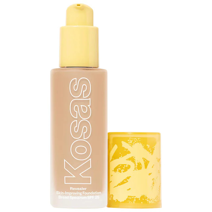 Revealer Skin-Improving Foundation SPF25 with Hyaluronic Acid and Niacinamide - Kosas | Sephora | Sephora (US)