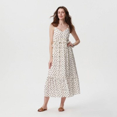 Women's Tiered Midi A-Line Dress - A New Day™ | Target