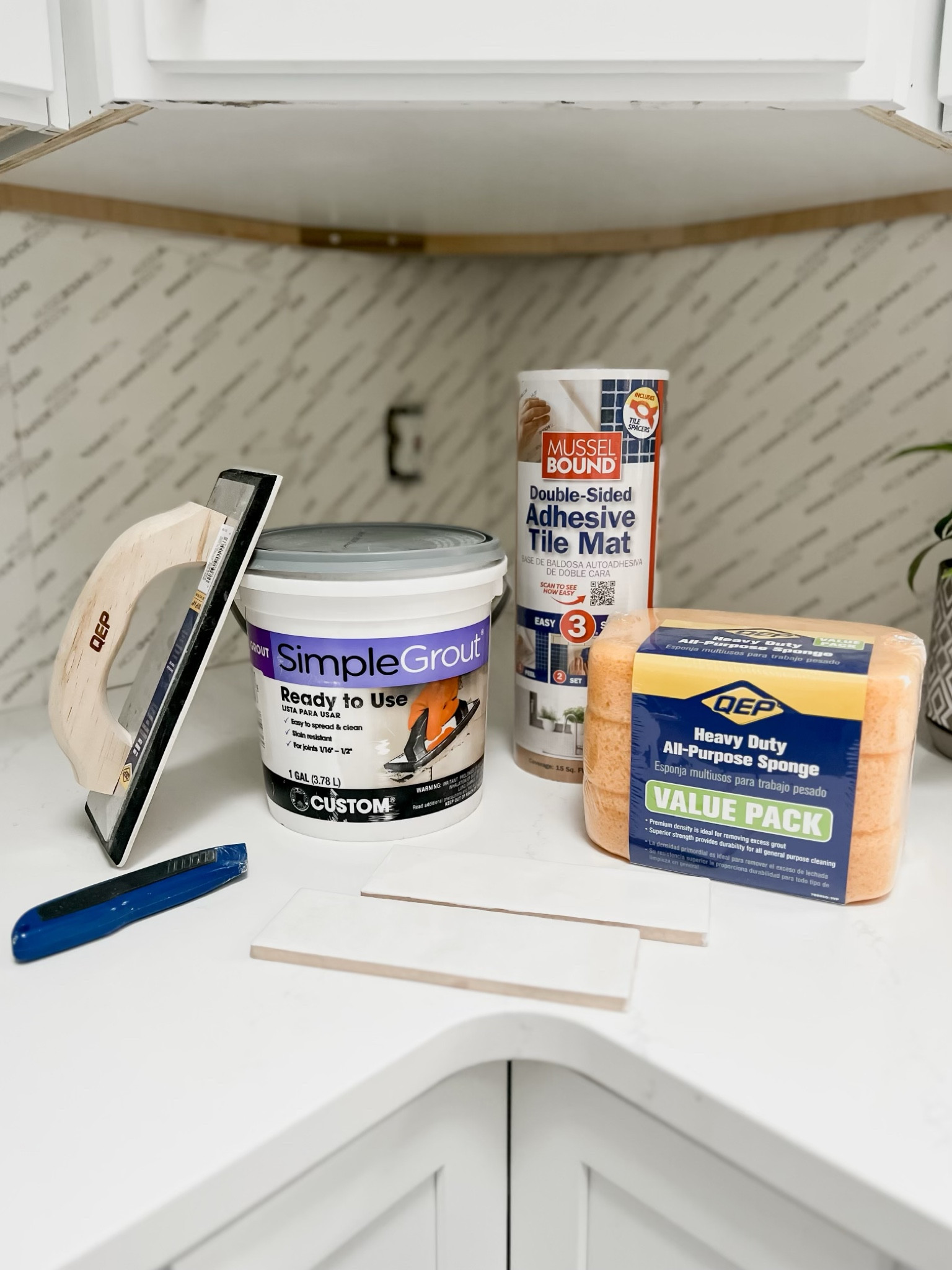 Tiling must haves! My go-to products for  my backsplash tile project! 
#competition #diytile #kitchen #tools

#LTKhome #LTKFind #LTKunder50