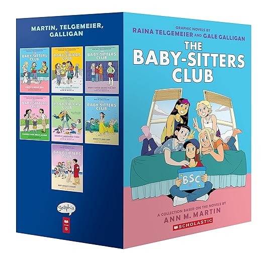 The Baby-sitters Club #1-7 Graphic Novel Box Set (The Baby-Sitters Club Graphix)      Paperback ... | Amazon (US)