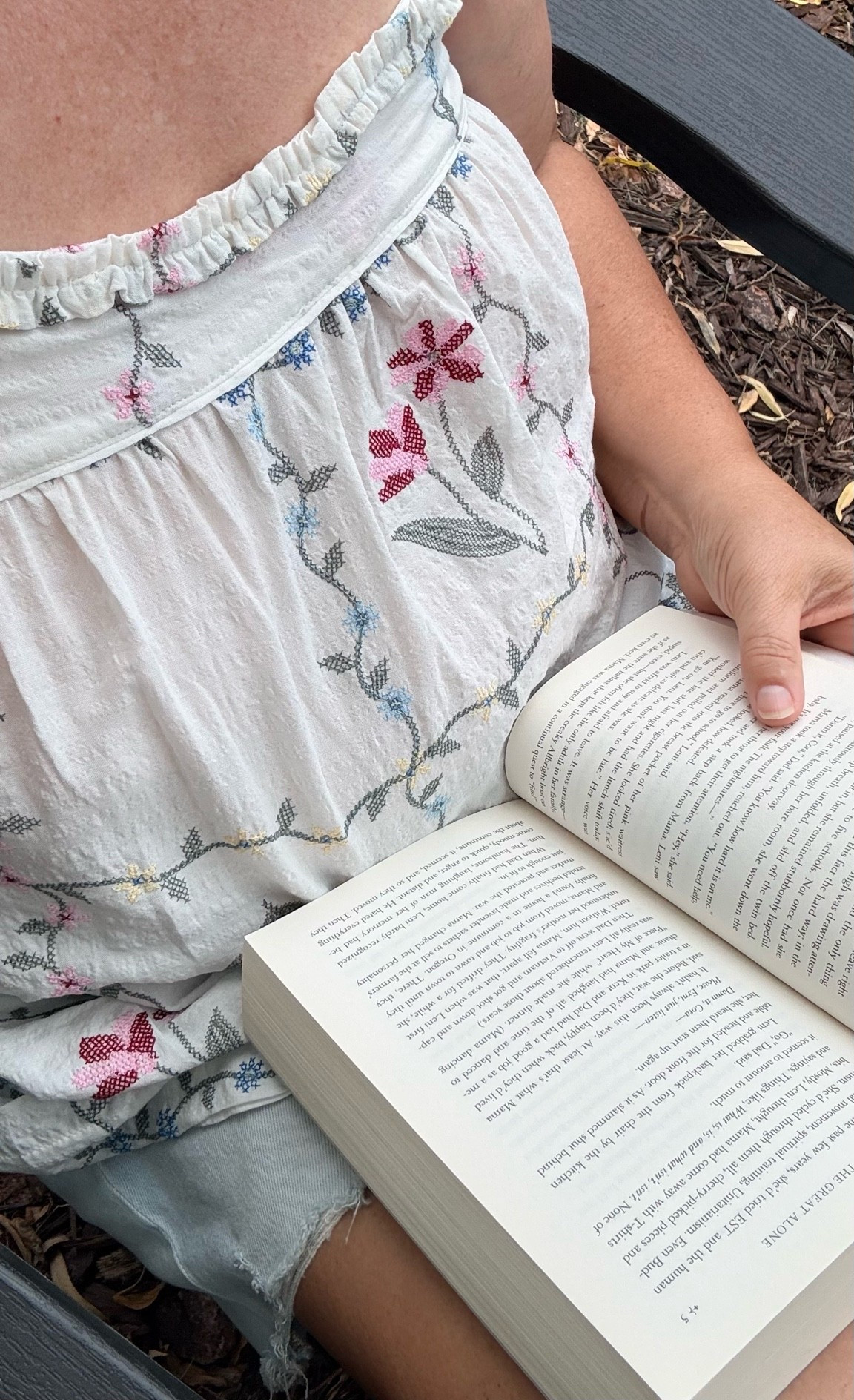Soaking in all Summer has to offer!! Reading a new book!! #summer #summerreading

#LTKdayinmylife #LTKvlog #LTKOver40