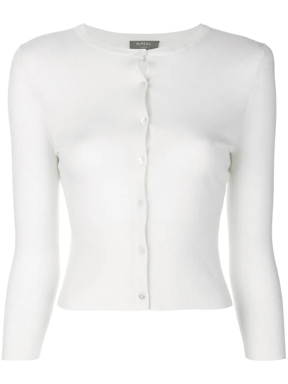 N.Peal Superfine Cropped Cardigan - Farfetch | Farfetch Global