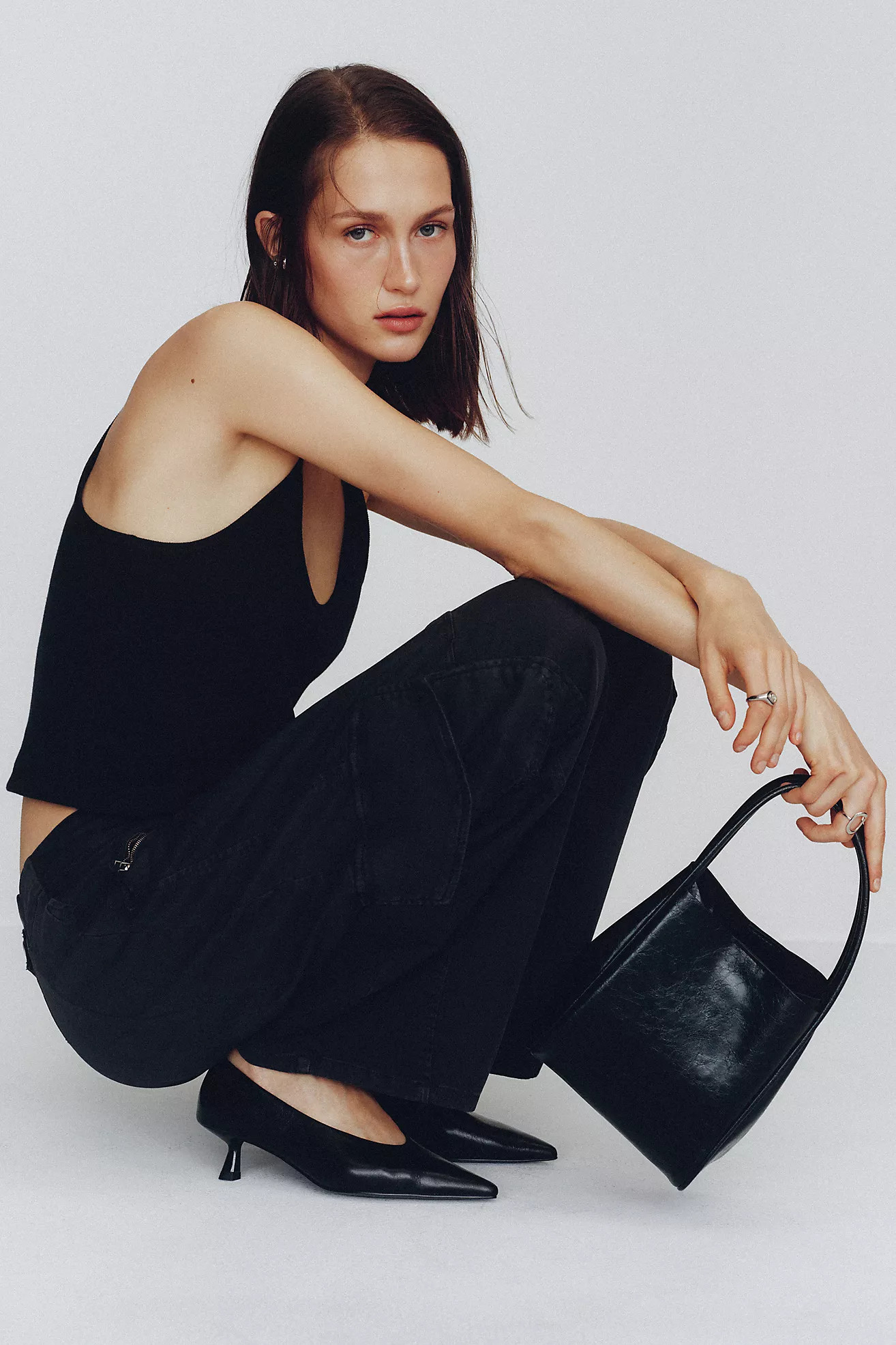 Hollace Mini Waxed Tote | Anthropologie (US)
