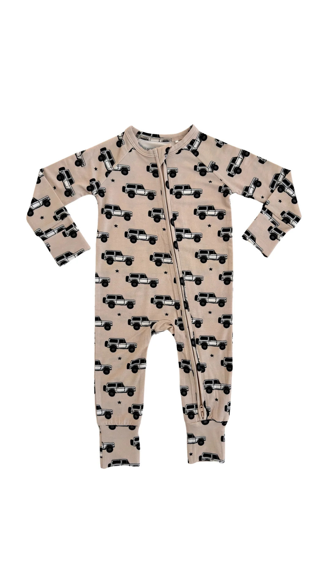 Vintage Bronco Zipper Romper | In My Jammers