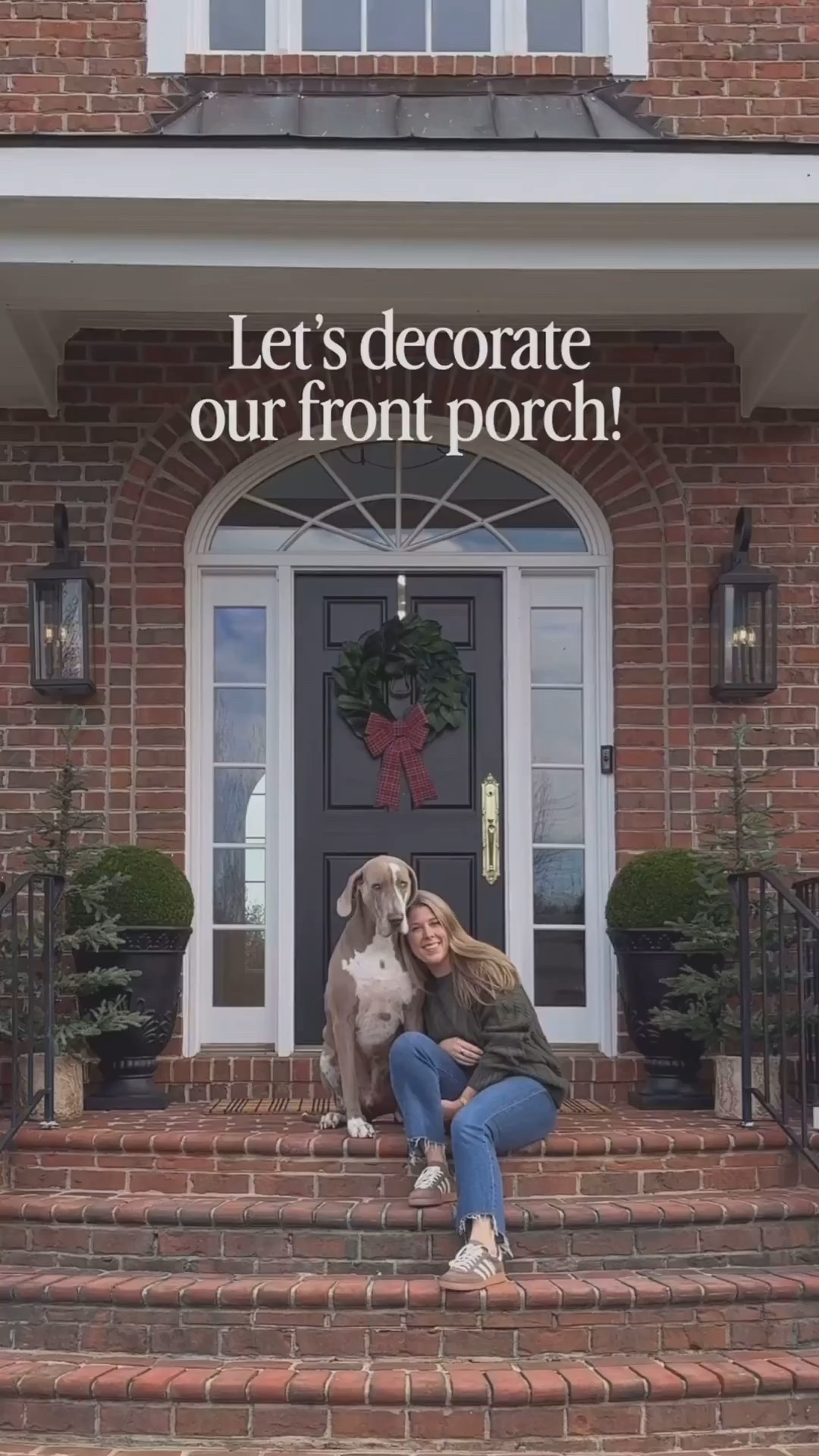 Holiday front porch decor! Winter front porch, Christmas front porchh



#LTKHome #LTKHoliday #LTKSeasonal
