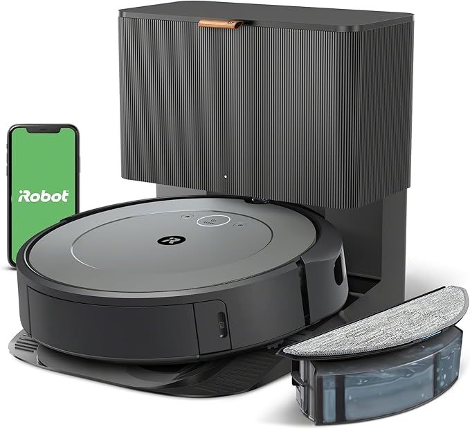 iRobot Roomba Combo i3+ (3574) Robot Vacuum & Mop – Self-Empty for Up to 60 Days, Clean by Room... | Amazon (US)