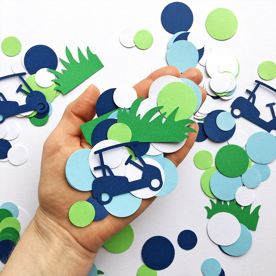 Golf Confetti Hole in One First Birthday Golf Baby Shower - Etsy | Etsy (US)