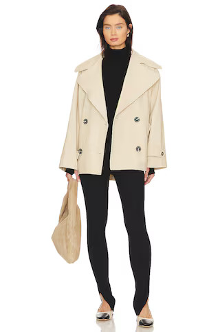 Free People Highlands Peacoat In Tea Combo from Revolve.com | Revolve Clothing (Global)