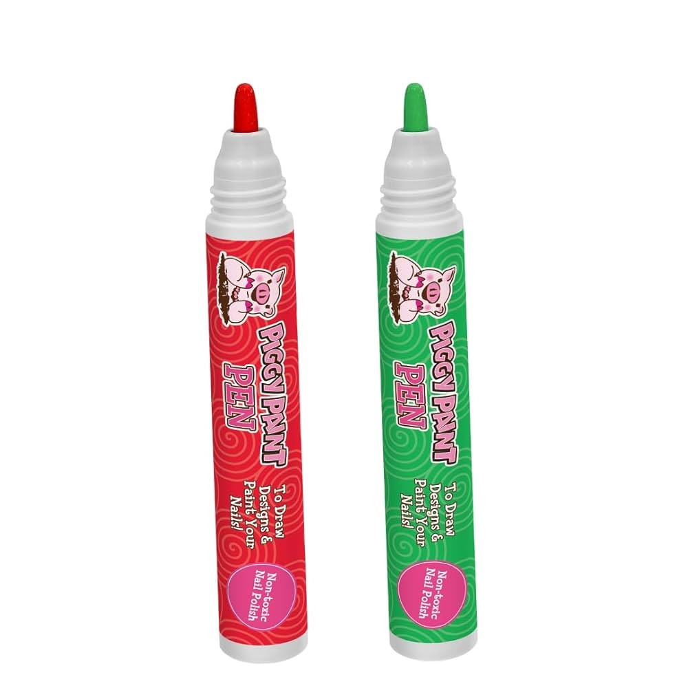 Piggy Paint | 100% Non-Toxic Girls Nail Polish Pen Marker | Safe, Cruelty-free, Vegan, & Low Odor... | Amazon (US)