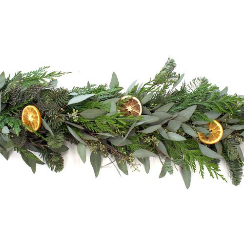 Orange & Lemon Slices Garland, Live | One Kings Lane