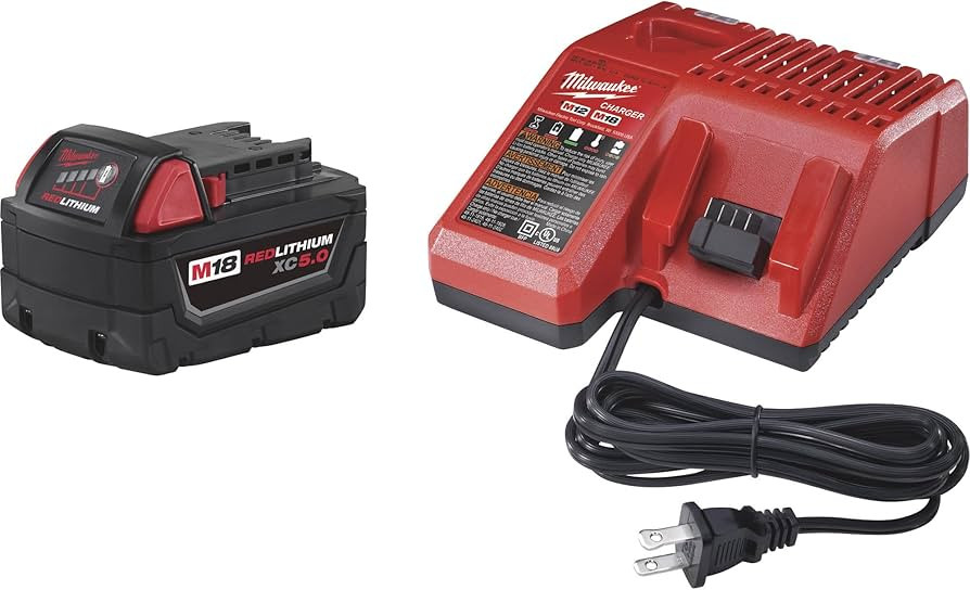 Milwaukee 48-59-1850 M18 Xc 5.0 Starter Kit | Amazon (US)