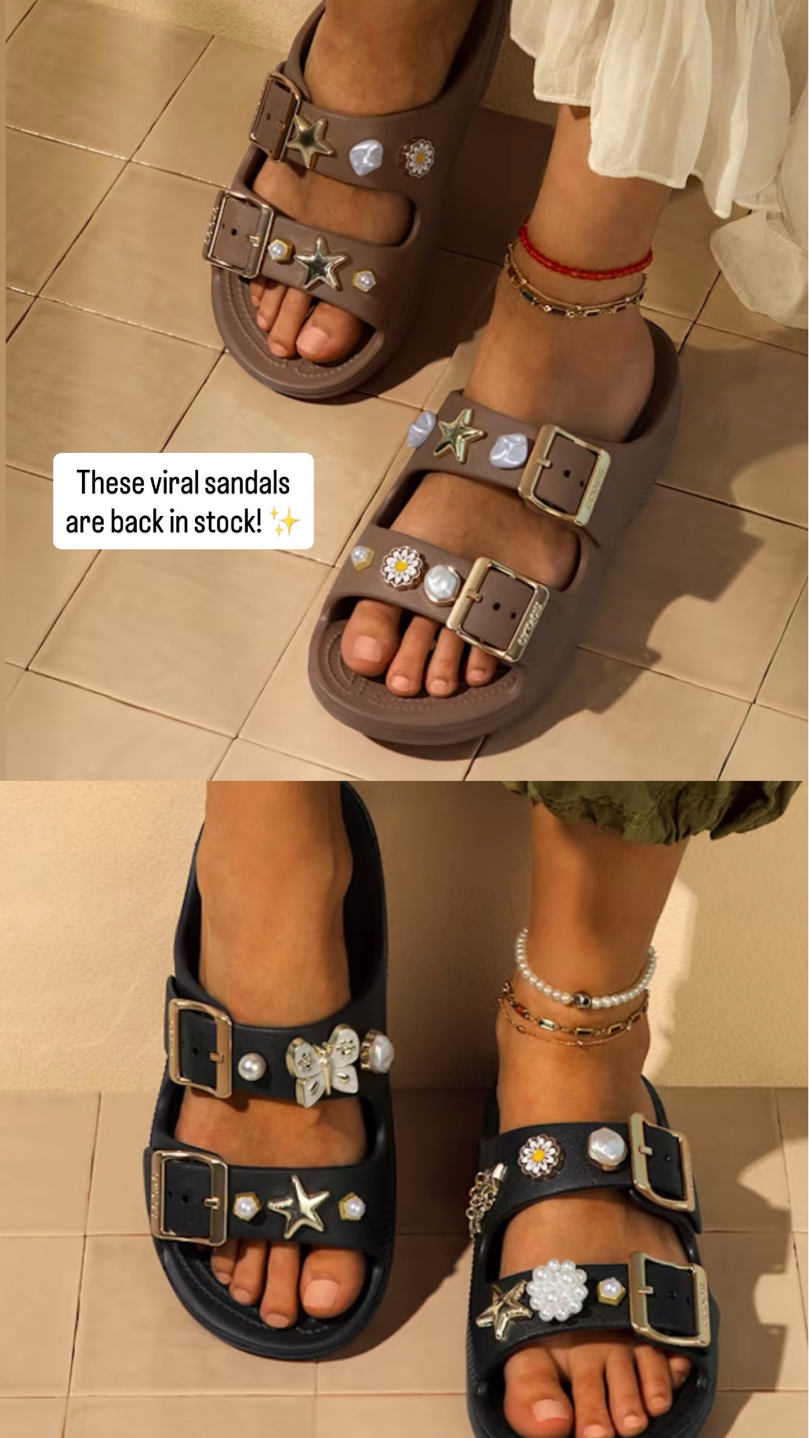 These viral croc sandals are back in stock and I think they’d be perfect for beach days? Now deciding which color is best #crocs #saturdaysandals #crocsandals 

#LTKootd #LTKSeasonal #LTKActive