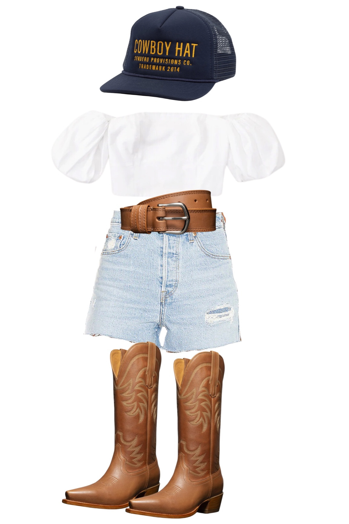 tomboy cowgirl #ltkcowgirl #summerstyle #westernwear