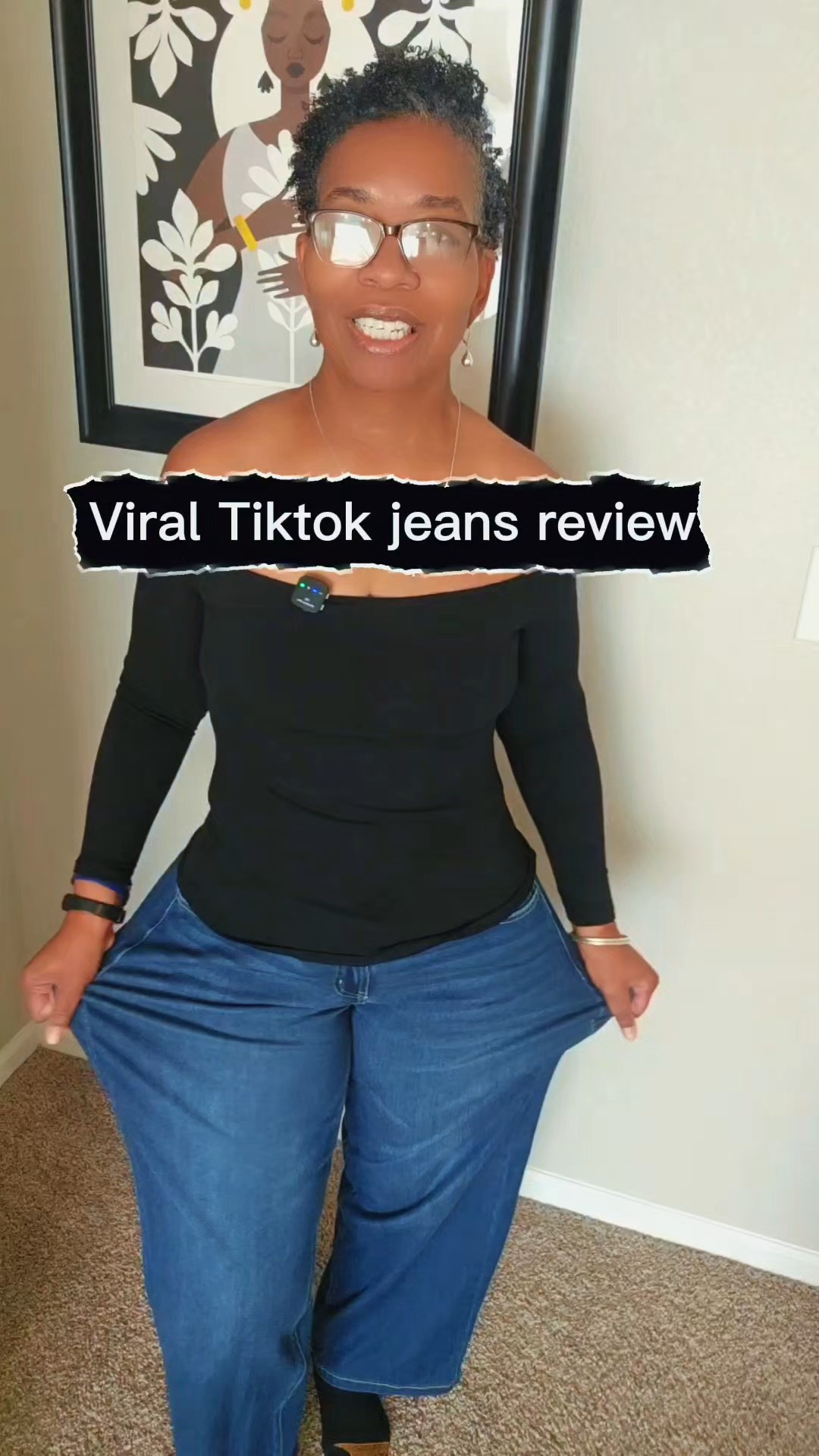 **if you want a more fitted look, you should size down!Halara Flex™ Asymmetric Low Rise Casual Jeans. @halara_official #halara #halarajeans#sweatpantsjeans#halarajeanschallenge#tiktokshopblackfriday 

#LTKgrwm #LTKmomlife #LTKootd