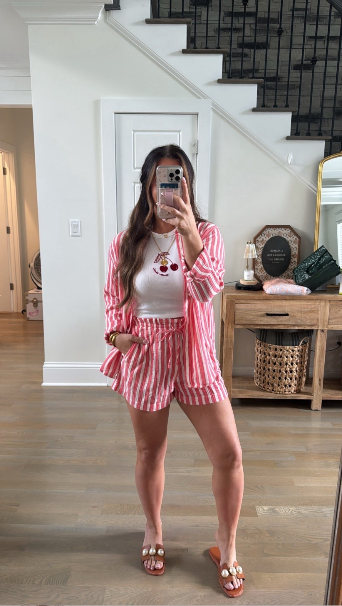 One of my favorite button up tops and matching shorts for summer! I’m in Medium in both!!

Use code Nina To save on walli phone cases 

#targetfashion #targetfinds #ootd