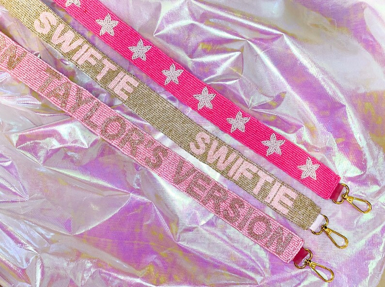 Taylor Beaded Purse Strap for Statium Bag Handmade Beaded Purse Straps - Etsy | Etsy (US)