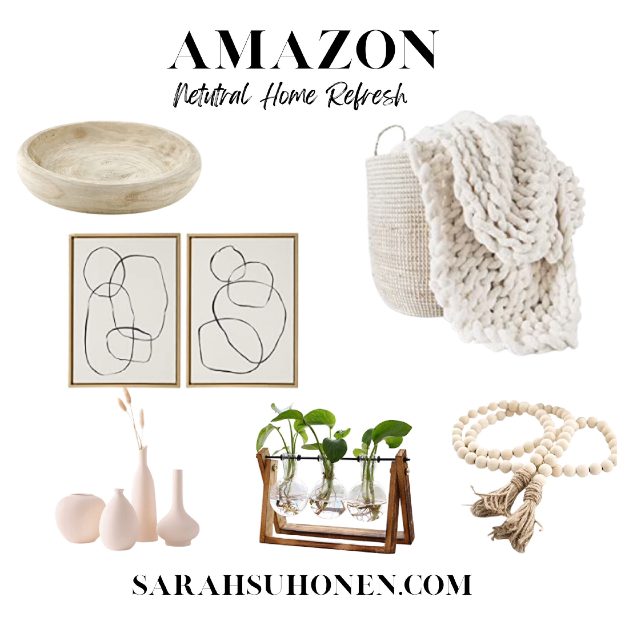 Here are some Amazon finds for a little home refresh.  Some buds vases for Valentines and a cozy chunky knit blanket.  This plant propagating vase is on sale! #amazonhome #amazonhomefinds 

#LTKhome #LTKunder100 #LTKunder50