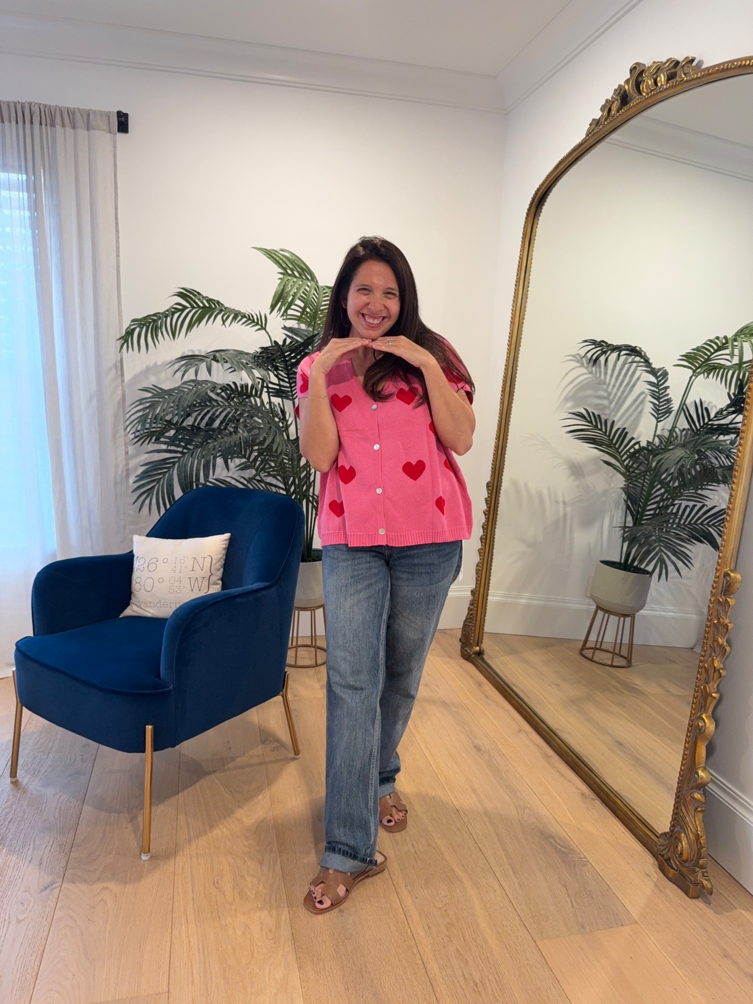 Heart sweater! #momootd #valentinesdaysweater #momapproved 

#LTKmomlife #LTKootd #LTKValentine