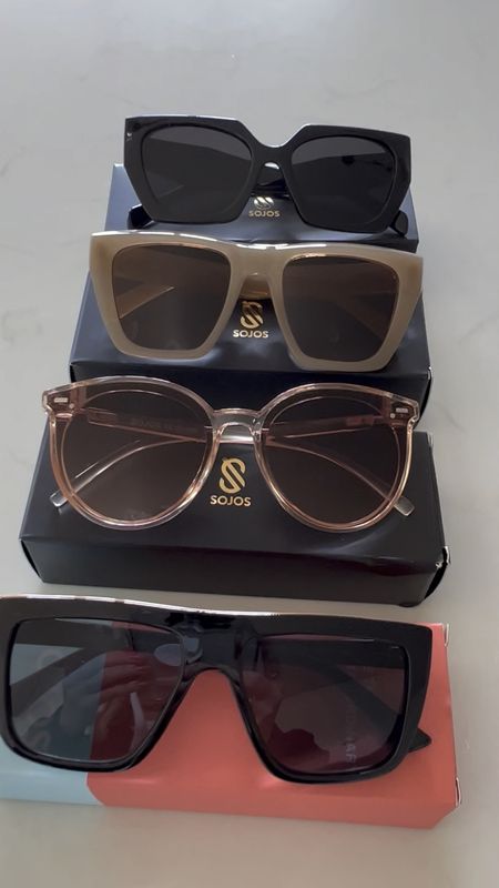 I love each pair of these #Amazon sunglasses! They are fashionable, comfortable, and each under $20.

#Amazon #AmazonFind #Sunglasses #AmazonSunglasses

#LTKFind #LTKunder100 #LTKunder50
