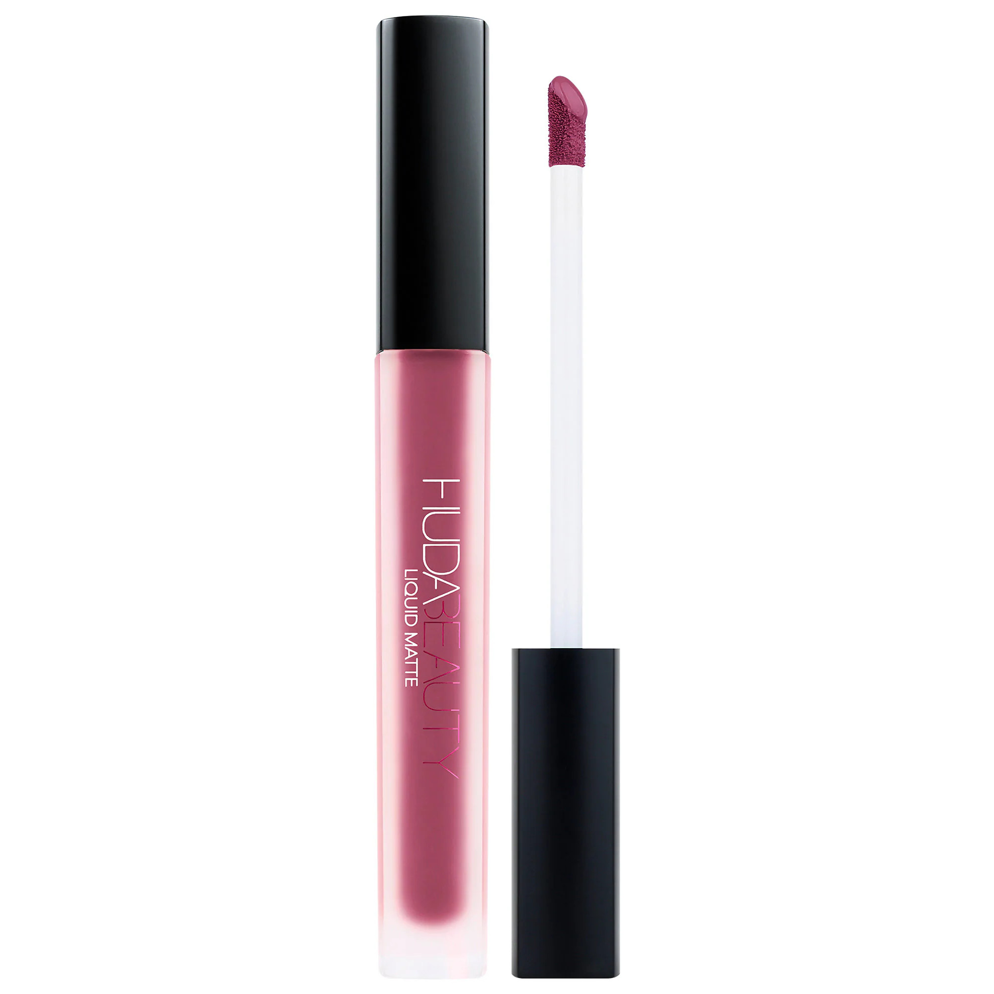 HUDA BEAUTY Liquid Matte Ultra-Comfort Transfer-proof Lipstick Trophy Wife 0.14 oz/ 4.2mL | Sephora (US)