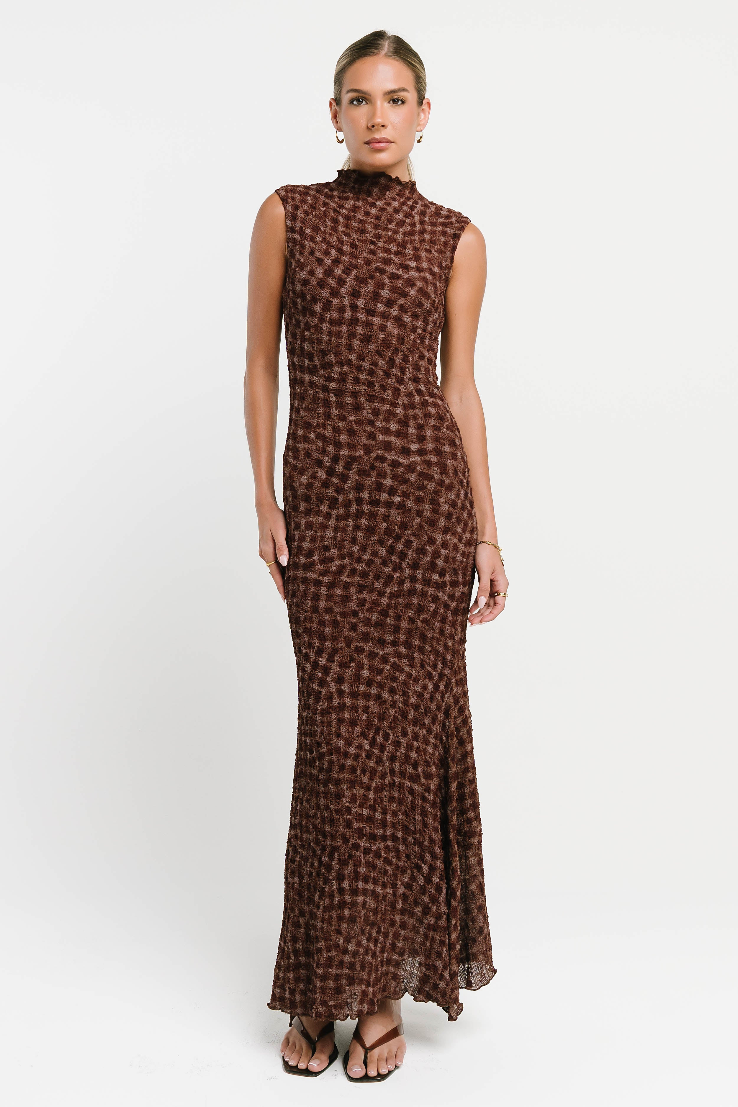 Ariel Textured Maxi Dress | Böhme US