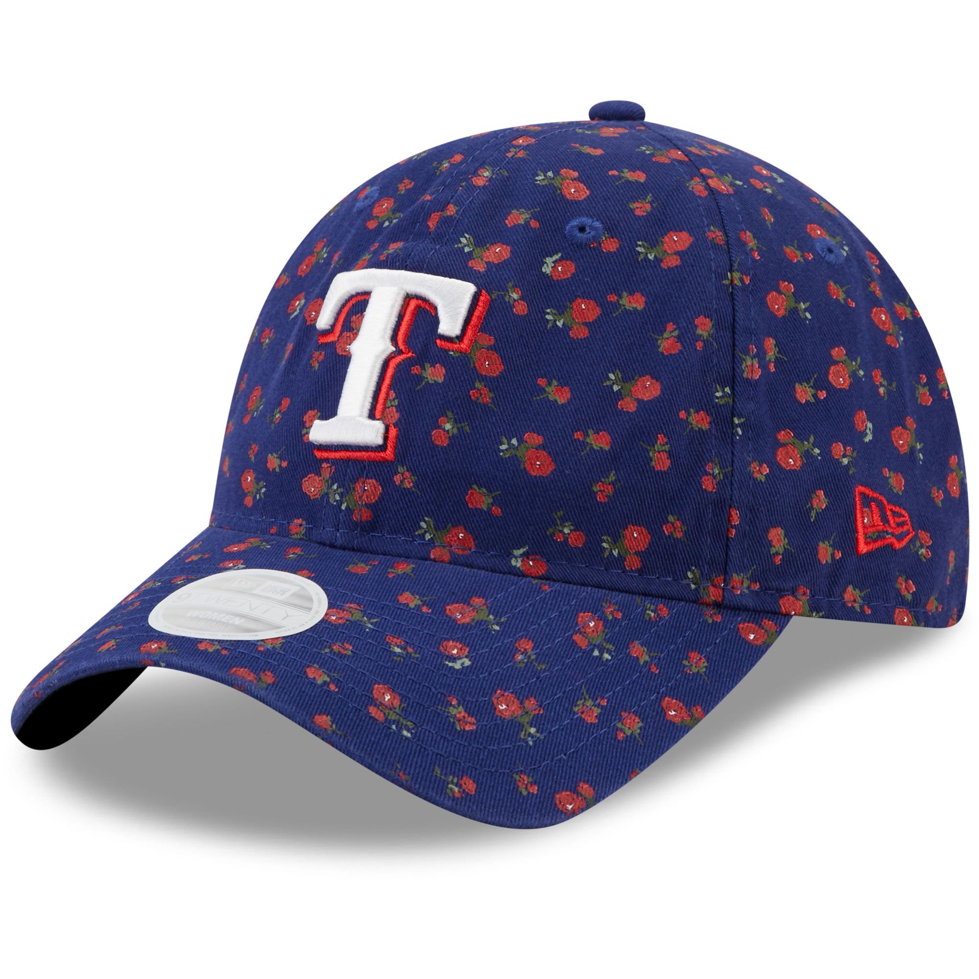 Texas Rangers New Era Women's Floral 9TWENTY Adjustable Hat – Royal | Fanatics