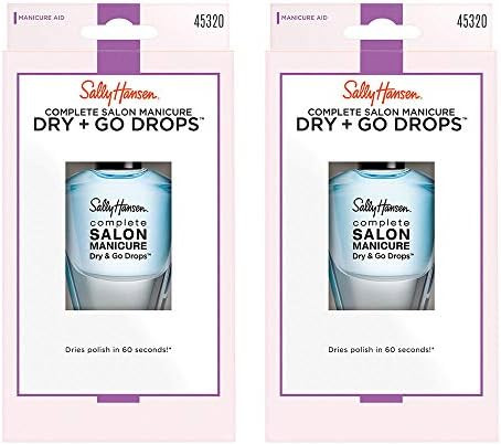 Sally Hansen Sally hansen salon complete salon manicure dry & go drops, 0.37 fluid ounce, 0.37 Fl Oz | Amazon (US)