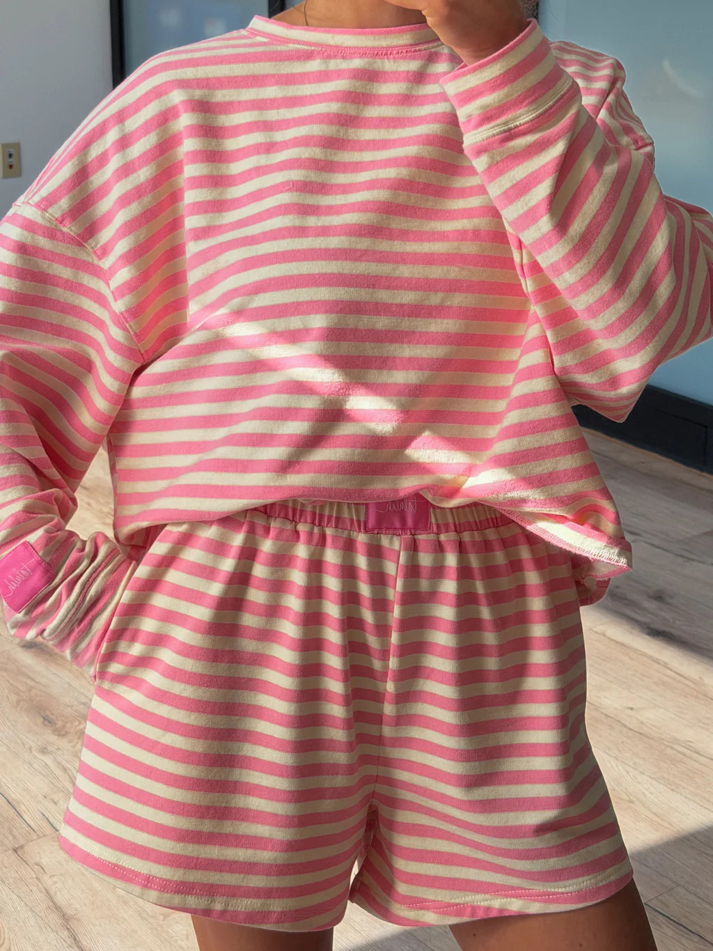 Leisure Lounge Long Sleeve Top | Bubblegum | Shop Talulah