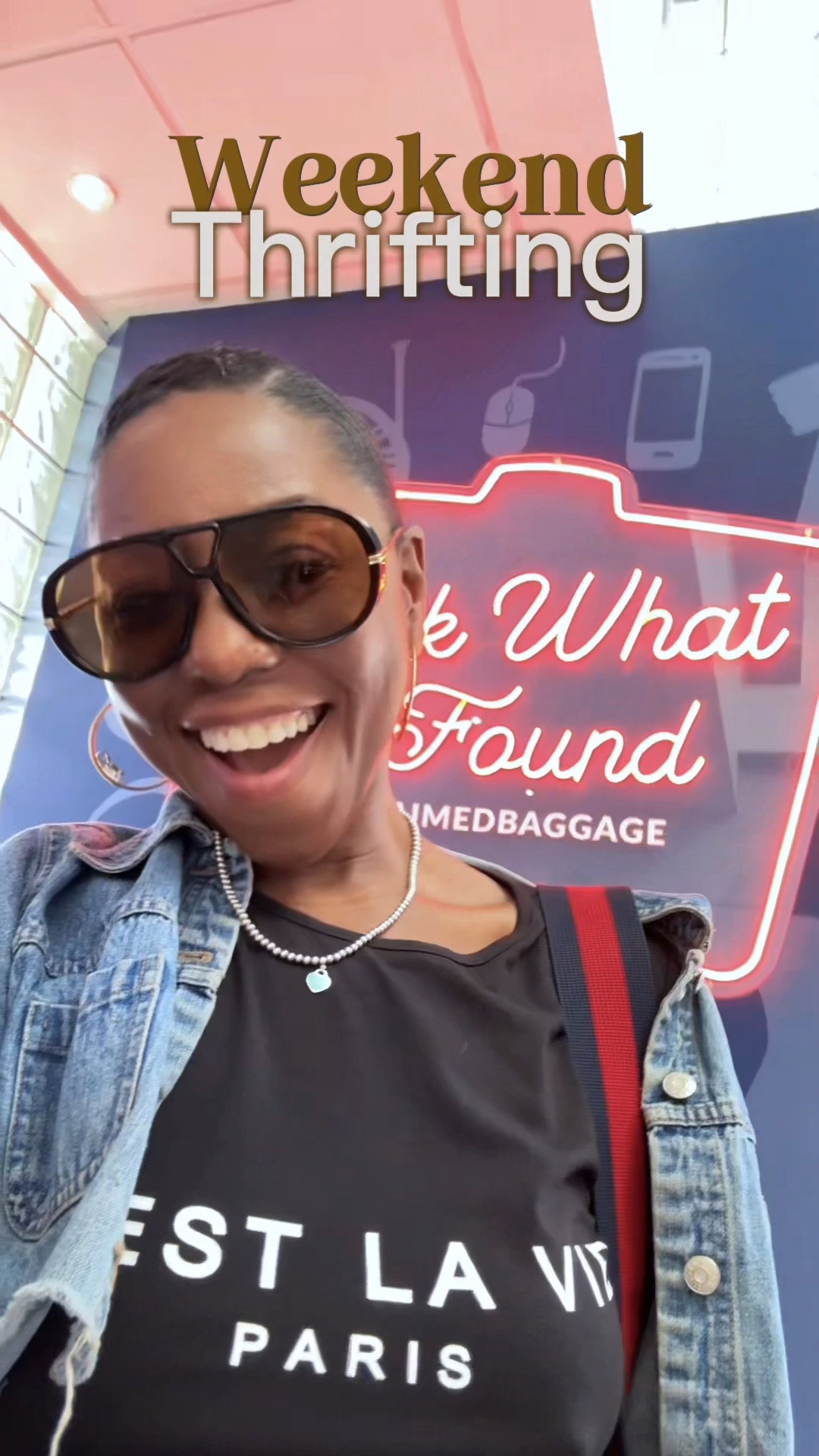 My sister-in-law and I went thrifting at Unclaimed Baggage in Alabama this weekend! 🧳✨

It’s filled with clothes, shoes, bags and all kinds of treasures from luggage that was never claimed. Such a fun and unique experience—and you know I had to try on a few pieces! 🤭

Style it. Own it. SLAY it. 💋

#LTKdayinmylife #LTKvlog #LTKOver40