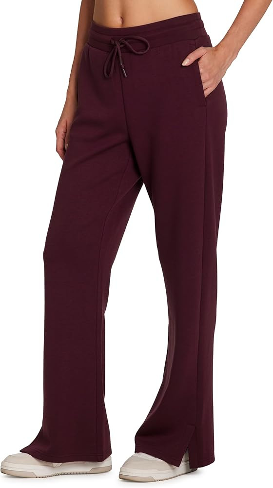 RBX Women's Lightweight Sweatpants Luxe Athleisure Fabric Wide Leg Pant with Pockets, Yoga Pants ... | Amazon (US)