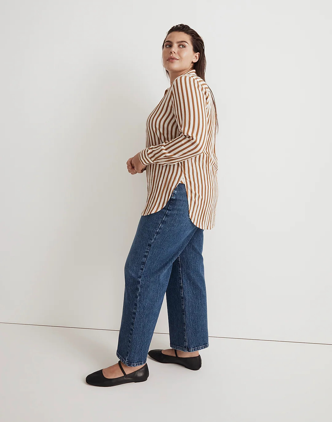 Crinkled Button-Up Shirt | Madewell