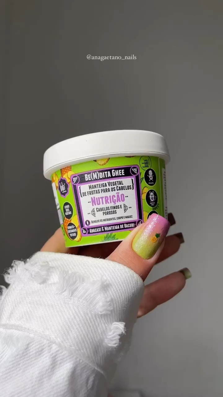 Máscara para o cabelo que sou apaixonada! Ótima para fazer cronograma capilar 💖

Essa é a Bemdita Ghee de Nutrição da Lola Cosmetics

#LTKbeauty #LTKU #LTKbrasil