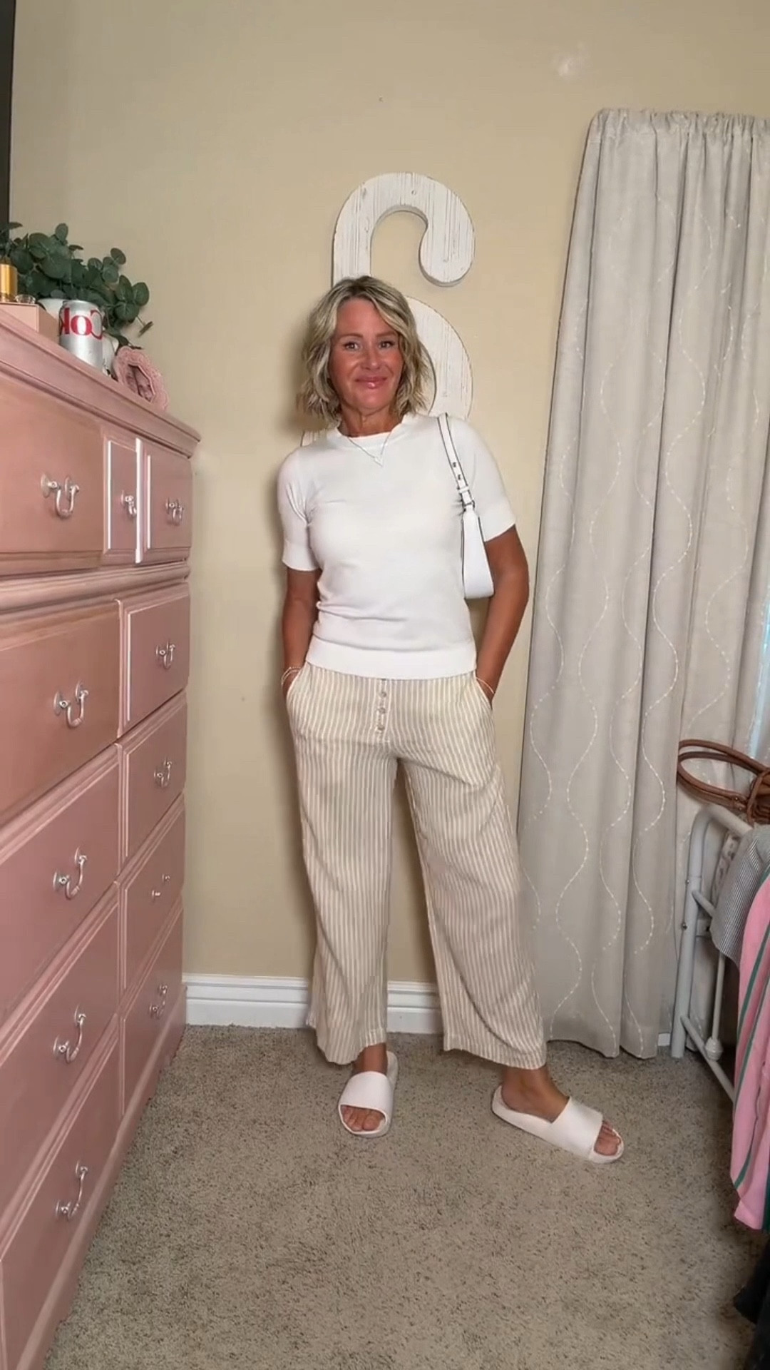 Striped Linen Pants Outfit | Casual Summer Outfit | Lightweight Linen Pants | Everyday Affordable Effortless Stye

This is one of those outfits that looks like you tried… but you didn’t. 

striped linen pants | linen pants outfit women | lightweight summer outfit | casual everyday style | relaxed fit pants | breathable linen outfit | affordable target style | walmart basic tee | effortless outfit women | over 40 fashion | over 50 style | simple chic outfit | neutral casual look | spring summer outfit ideas | easy throw on outfit


#LTKgrwm #LTKSaleAlert #LTKootd