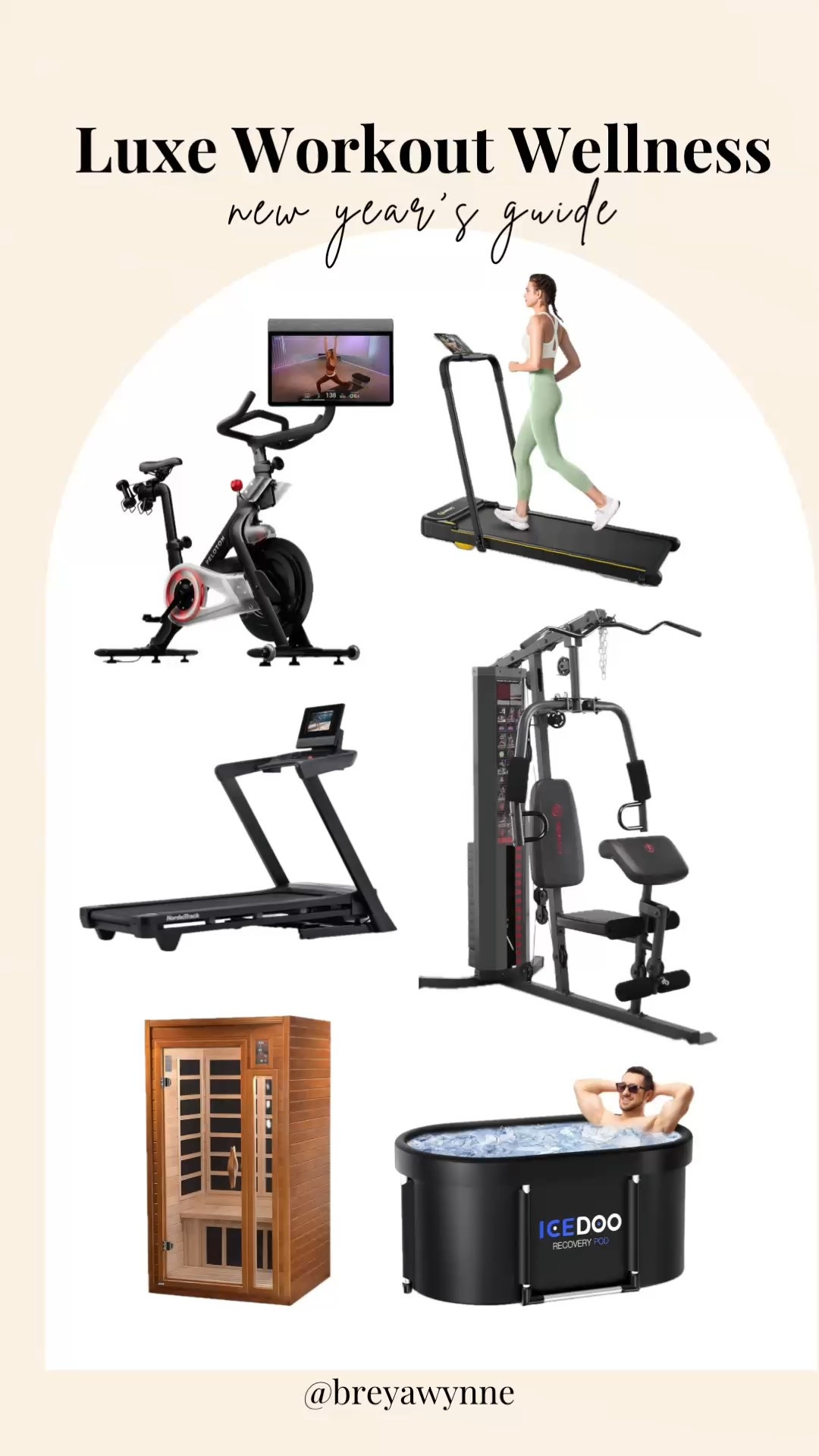 New Year Wellness Guide 💫

Luxe items if you are looking to elevate your wellness routine to the next level. From treadmills, exercise bikes, walking pads, and cold tubs. These are luxury add-ons to your wellness space if you are looking to invest and r enhance your wellness lifestyle. 💛✨

#LTKActive #LTKfitnessgoals #LTKdayinmylife