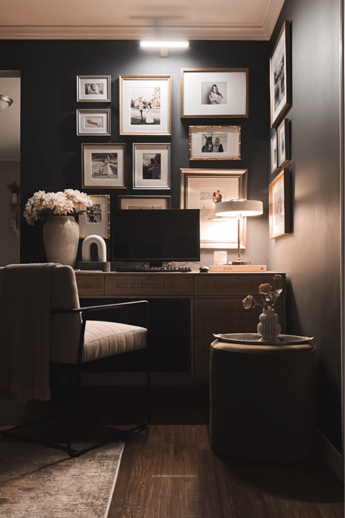 Moody home office 

#LTKhome #LTKSeasonal #LTKFind