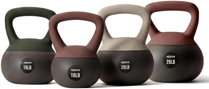 WeGym Soft Kettlebells with Cushioned Impact-Resistant Base and Anti-Slip, Wide-Grip Handle for H... | Amazon (US)