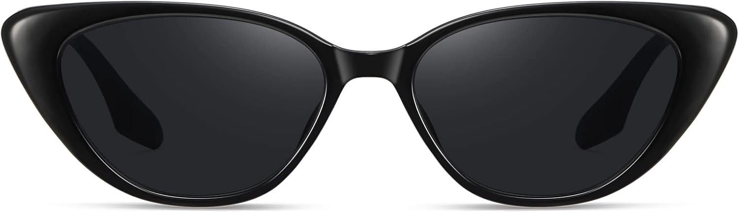 Fozono Retro Vintage Narrow Cat Eye Sunglasses for Women Men 90s Small Chic Style Trendy Sunnies ... | Amazon (US)